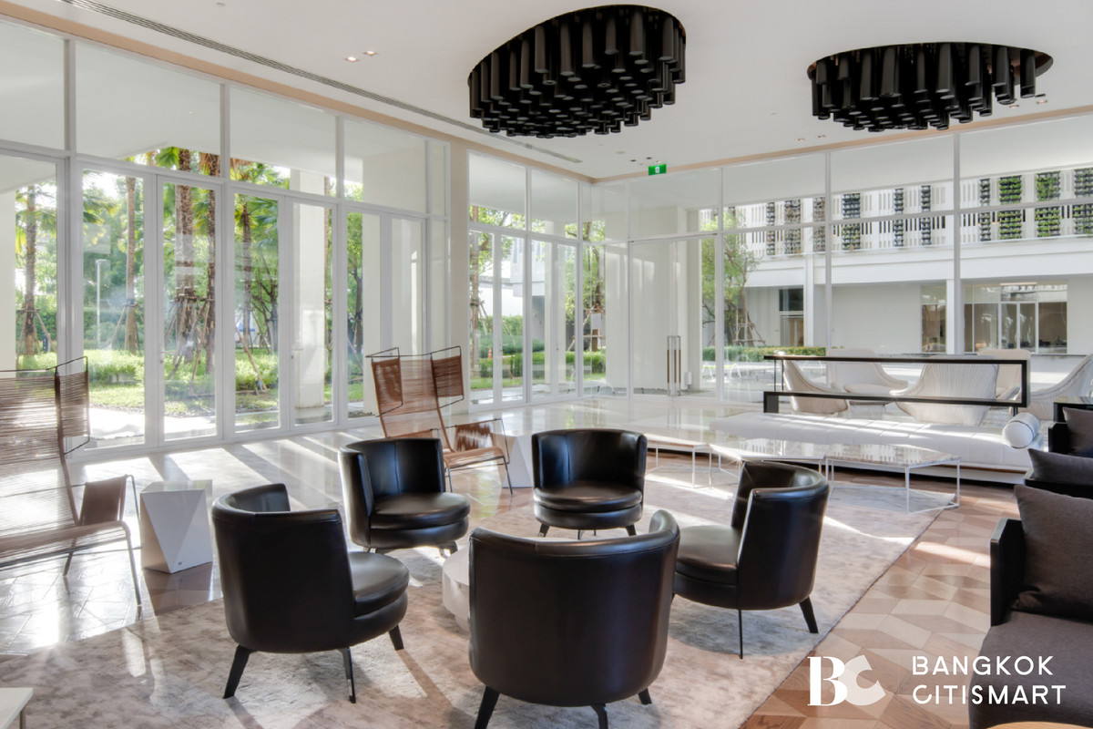 ให้เช่าคอนโดลาดพร้าว เซ็นทรัลลาดพร้าว : 🔥 พร้อมเข้าอยู่ The Saint Residences (1 ห้องนอน 30 sq.m.) ห้องทิศตะวันออก วิวสวนจตุจักร สนใจ : 095-370-1451 (Kate)