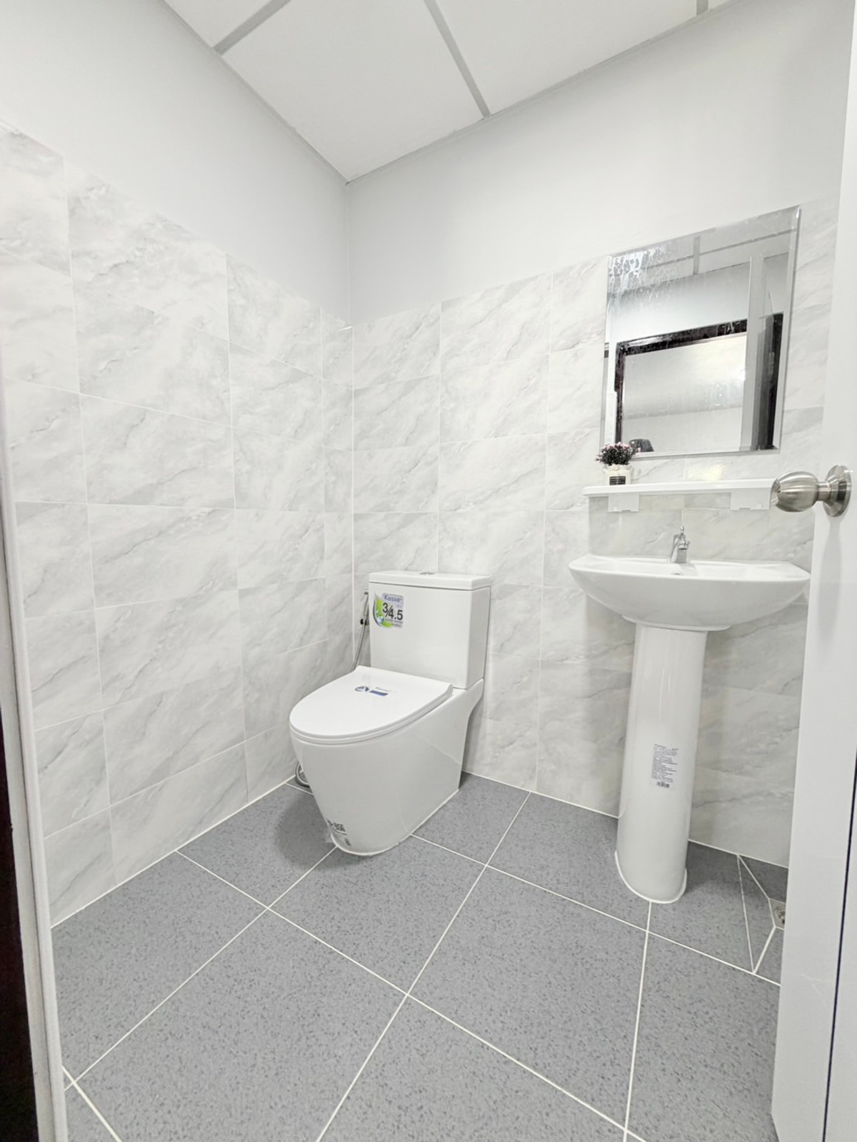 ขายนนทบุรี บางใหญ่ บางบัวทอง : ขายบ้านแฝด พฤกษา 14A หลังมุมติดสวน 53.3 ตร.ว. 5 นอน ครัวกว้าง ฟรีโอน