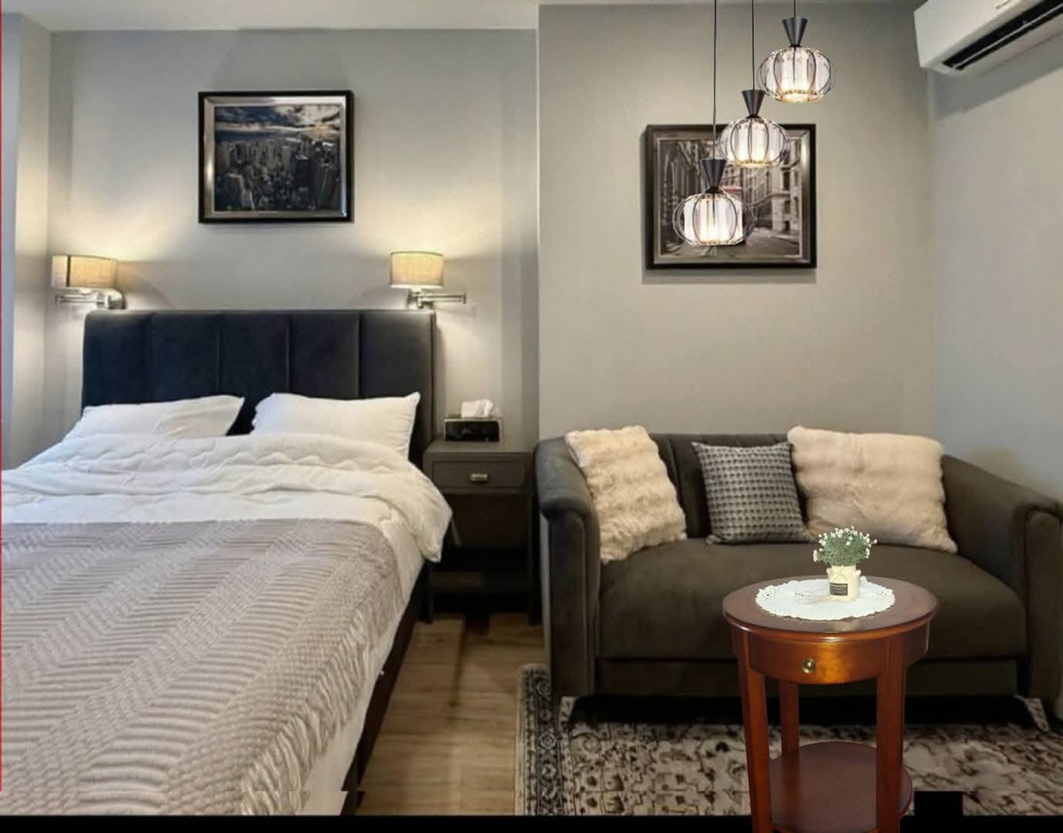 For RentCondoSukhumvit, Asoke, Thonglor : Condo for rent, Culture Thonglor, fully furnished, beautifully decorated, all furniture items included, prime location, close to BTS, just a few steps away!