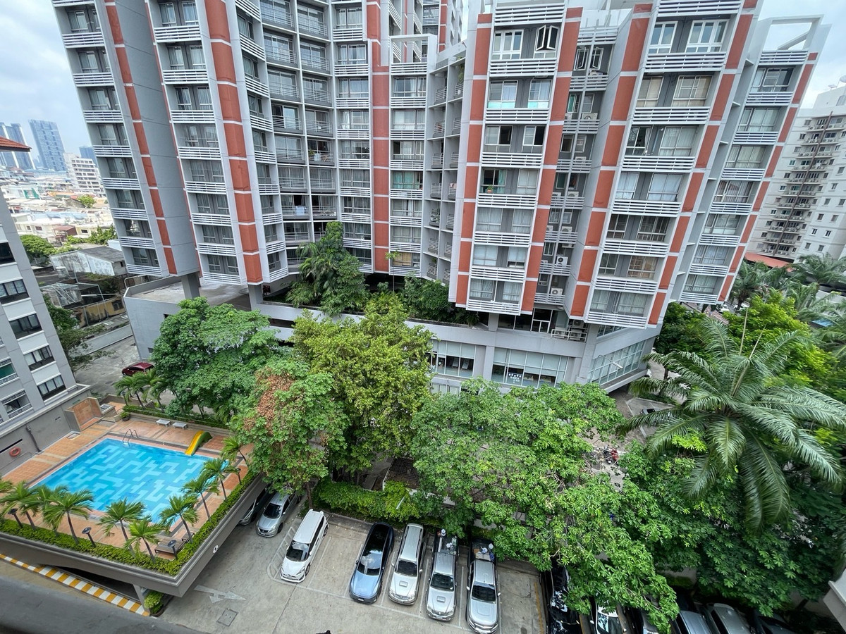 ให้เช่าคอนโดสาทร นราธิวาส : ปล่อยเช่า ลุมพินีเพลส นราธิวาส 24 | สตูดิโอ ขนาด 31 ตร.ม. ชั้น 9 อาคาร A 