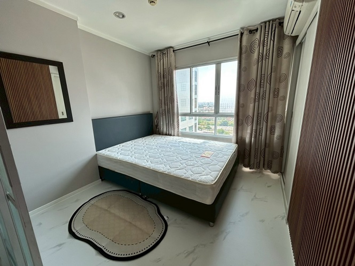 ขายคอนโดรัตนาธิเบศร์ สนามบินน้ำ พระนั่งเกล้า : ขายห้องชุด 26 ตารางเมตร ลุมพินี พาร์ค รัตนาธิเบศร์ ติดสถานีรถไฟฟ้า ห้องตกแต่งพร้อมอยู่ 