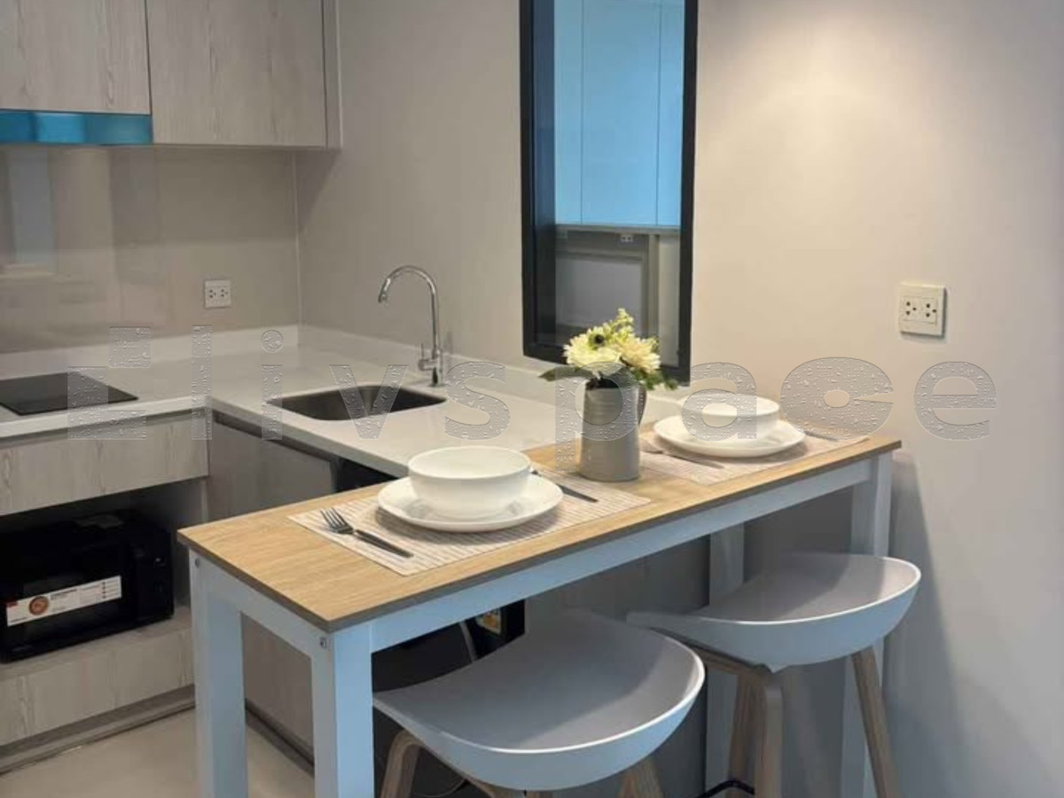 For RentCondoWitthayu, Chidlom, Langsuan, Ploenchit : ▚ LH221ツ FOR RENT: Life One Wireless 1BR 35sqm. 21K ✨ Fully Furnished & Move-in Ready, Heart of Wireless Road 🏙️