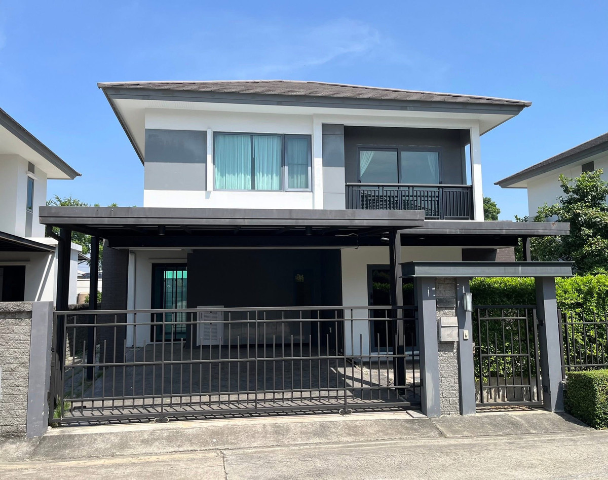 ให้เช่าบ้านสมุทรปราการ สำโรง : 🏡 ให้เช่าบ้านเดี่ยวบริทาเนีย บางนา กม.12    ( Britania Bangna Km.12 ) #บ้านเช่าเลี้ยงสัตว์ได้🐶😻 ใกล้เมกาบางนา เฟอร์ครบ 🔥30,000/เดือน🔥