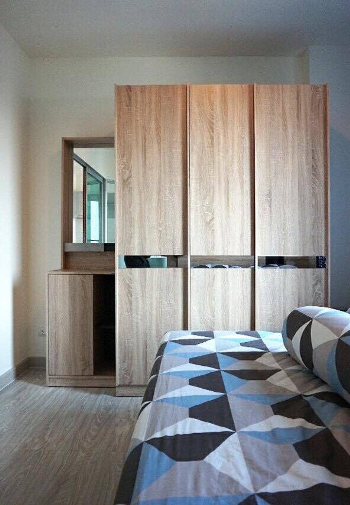 For RentCondoChaengwatana, Muangthong : F2151161 Condo for rent Aspire Ngamwongwan (Aspire Ngamwongwan) size 28 sq m, 7th floor, Building N.