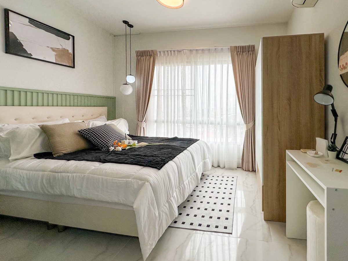 ขายคอนโดโชคชัย4 ลาดพร้าว71 : 🔥 The Tree ลาดพร้าว-วังหิน แต่งใหม่กริ๊บ✨ ชั้น 8 วิวโล่ง ลมดี อยู่แล้วรวย ตกแต่งเสร็จ 🧳 หิ้วกระเป๋ามาเลย