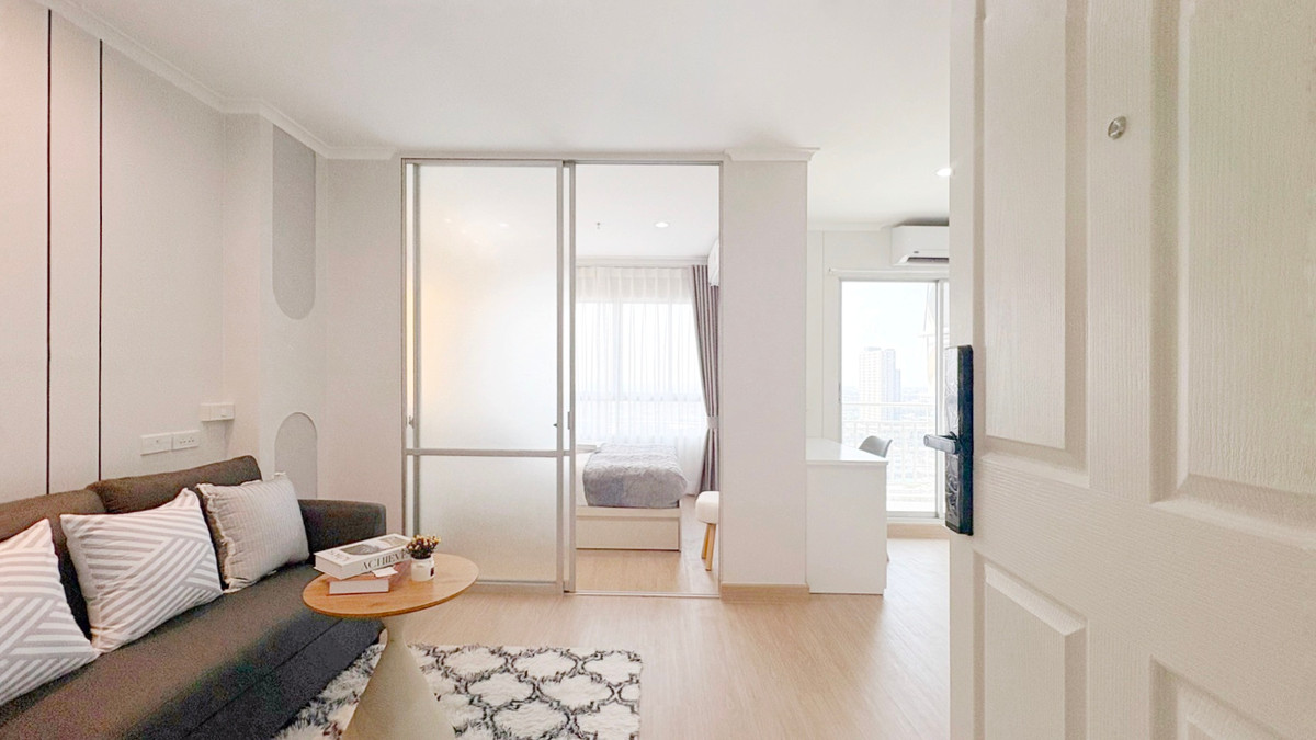 For SaleCondoRathburana, Suksawat : Cant miss it‼️ Better value than renting 🏡Condo, beautiful room, fully furnished, river view 🌳Lumpini Ville Ratburana - Riverview 1🌳