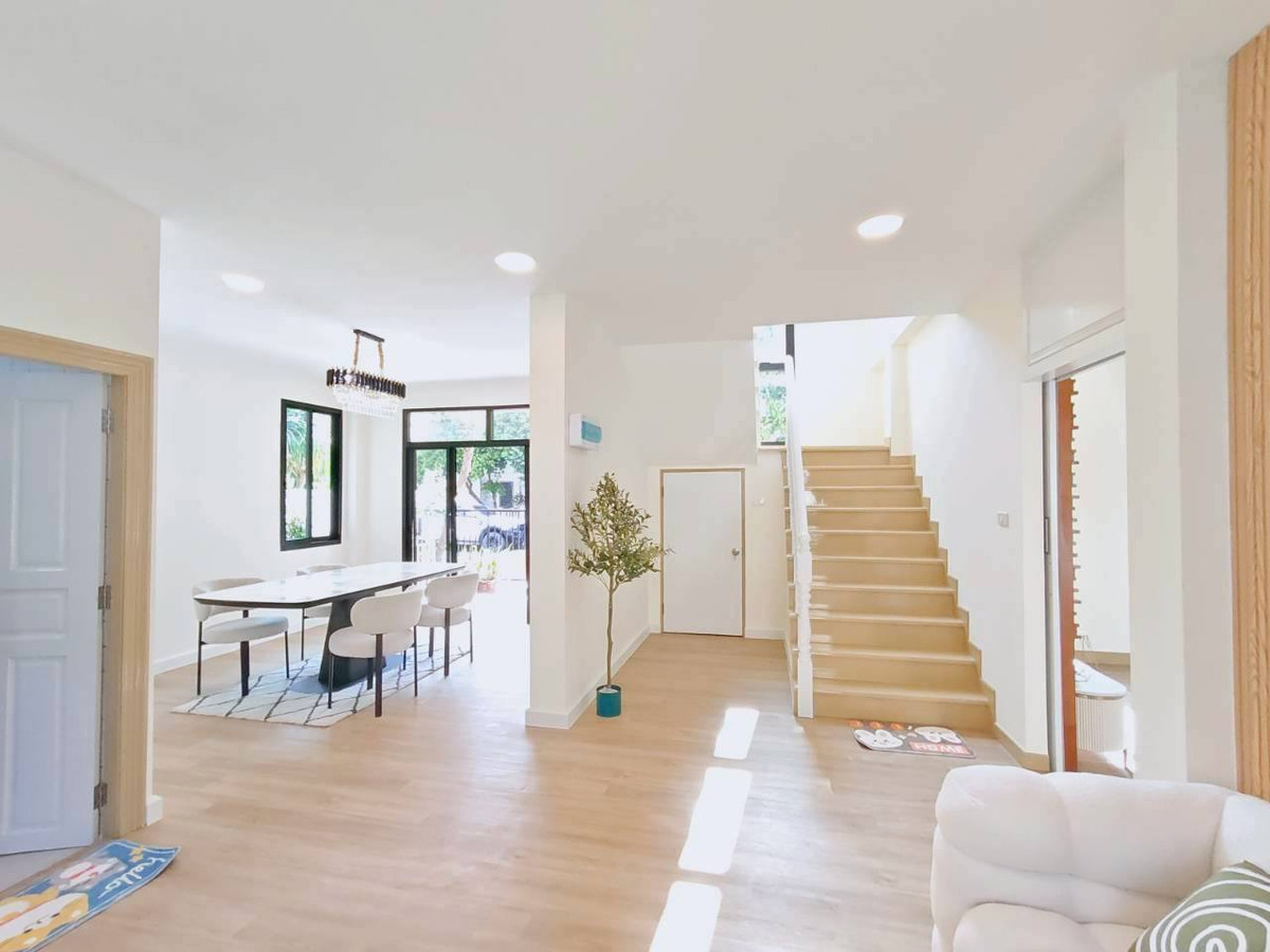 ขายบ้านนวมินทร์ รามอินทรา : ขายบ้านเดี่ยว 2 ชั้น #หมู่บ้านพนาสนธิ์การ์เด้นโฮม6 เนื้อที่ 76 ตารางวา 4 ห้องนอน 4 ห้องน้ำ  รีโนเวทใหม่ พร้อมอยู่ #แถมเฟอร์นิเจอร์ ใกล้รร.สาธิตพัฒนา ถนนหทัยราษฏร์ โรงเรียนขุมทอง รพ.สินแพทย์