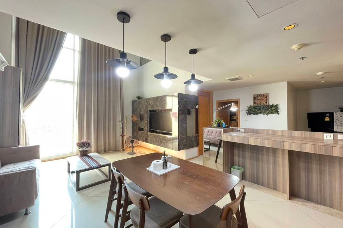 CondoSathorn, Narathiwat : 🔥 For Sale - Rent !! The Empire Place, 2 bedroom, 2 bathroom Duplex, large room, South Facing, Good location !! Code C20221201691 ready to move in, Special Deal!!📣📣