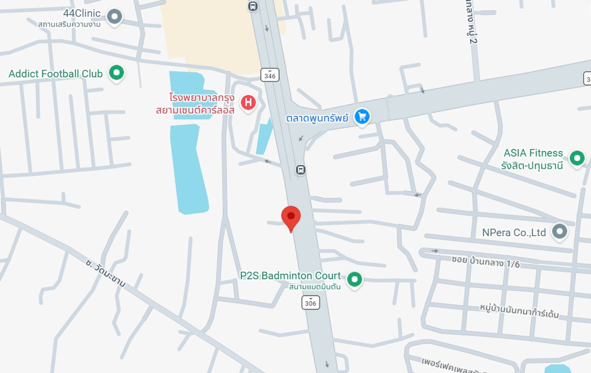 ขายที่ดินปทุมธานี รังสิต ธรรมศาสตร์ : ที่ดินแปลงใหญ่ติดถนนติวานนท์ เมืองปทุมธานี 