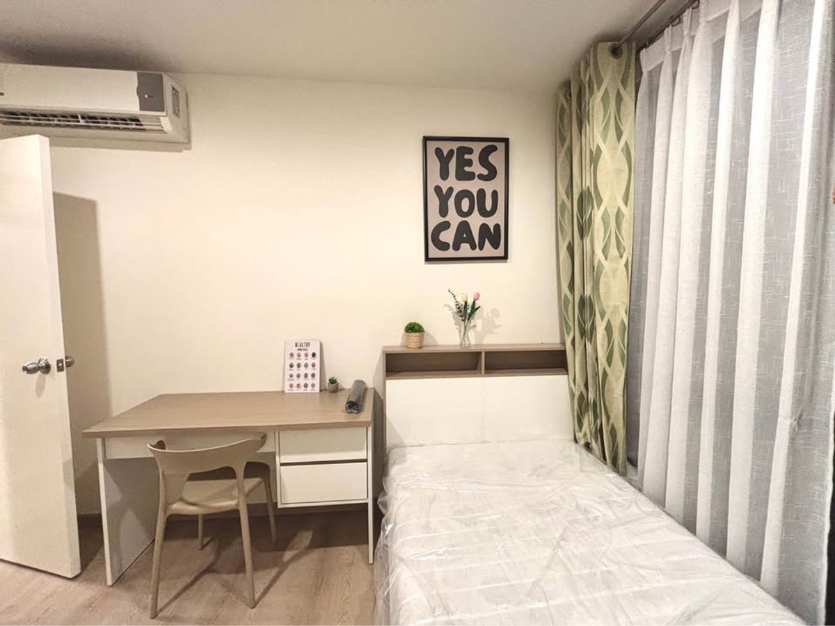 For RentCondoThaphra, Talat Phlu, Wutthakat : 🌲✨2 bedrooms, Ideo Sathon -Thaphra- Condo for rent, newly decorated, minimal style, super cute,  BTS Pho Nimit 