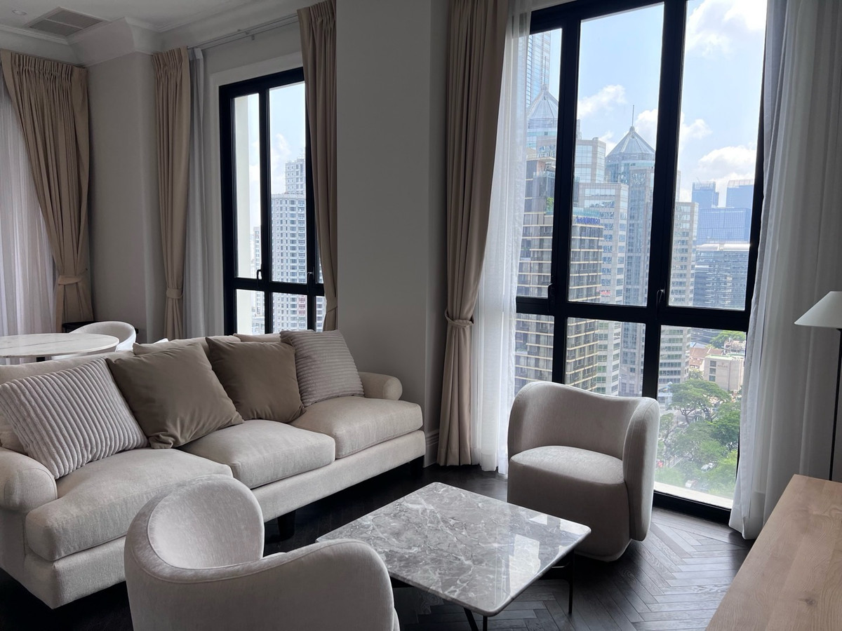 ขายคอนโดวิทยุ ชิดลม หลังสวน : 98 Wireless timeless elegance meets ultimate privacy.–  2 bed 3 bath 120 sqm 0635925888
