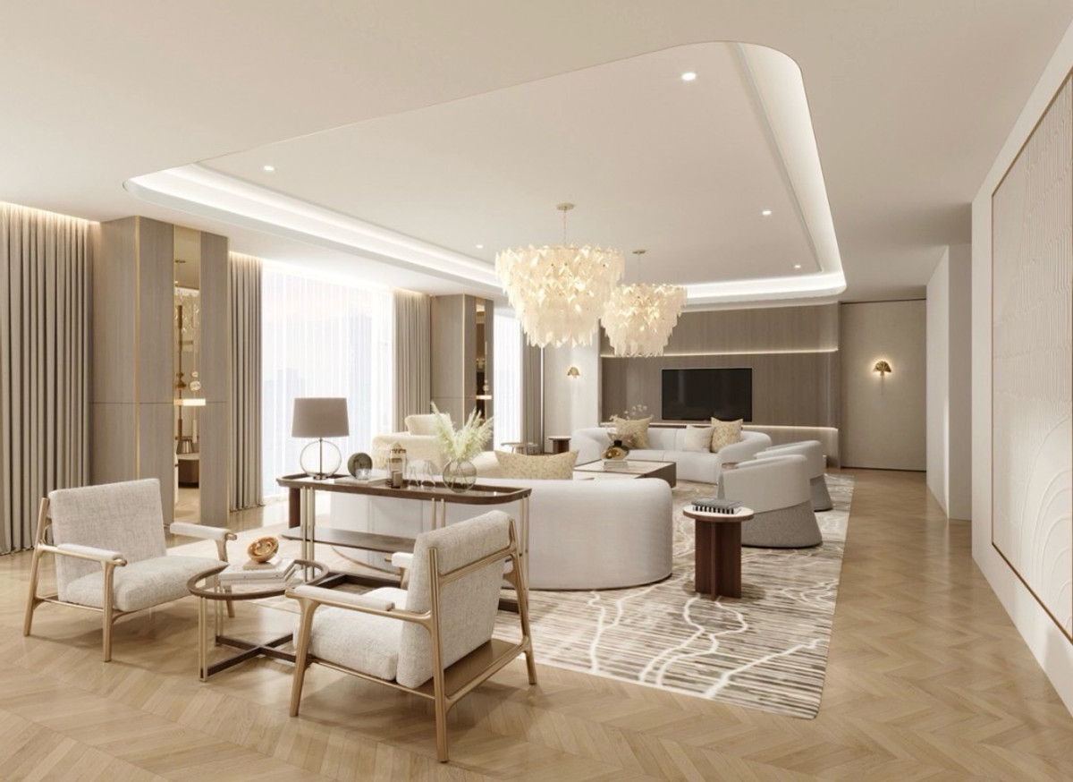 ขายคอนโดวิทยุ ชิดลม หลังสวน : Ultra-Luxury Grand Penthouse Tpo floor 🔥🌟 at one89 | Park View | 544 SQM