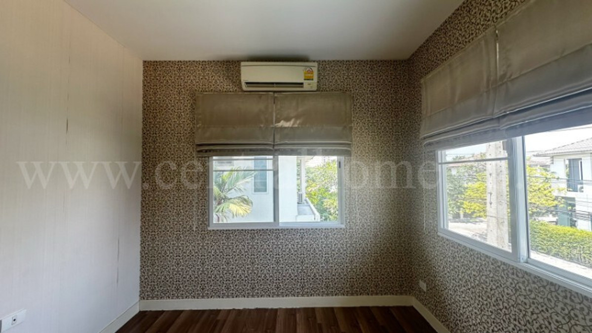 ขายบ้านปทุมธานี รังสิต ธรรมศาสตร์ : บ้านเดี่ยว ฮาบิเทีย บอนด์ ราชพฤกษ์ หลังมุม ต่อเติมครบ พร้อมอยู่