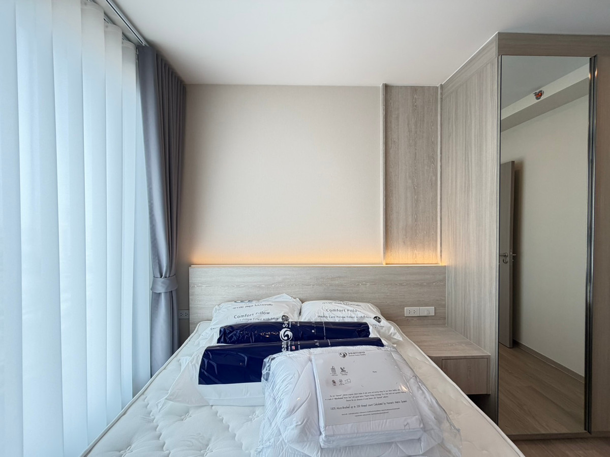 ให้เช่าคอนโดปิ่นเกล้า จรัญสนิทวงศ์ : 🏢💛✨New Condo for Rent 🚫NOT PET FRIENDLY | Triple Station Access 🚆 2BR 36 Sq.m. | Only 19,000 THB/Month