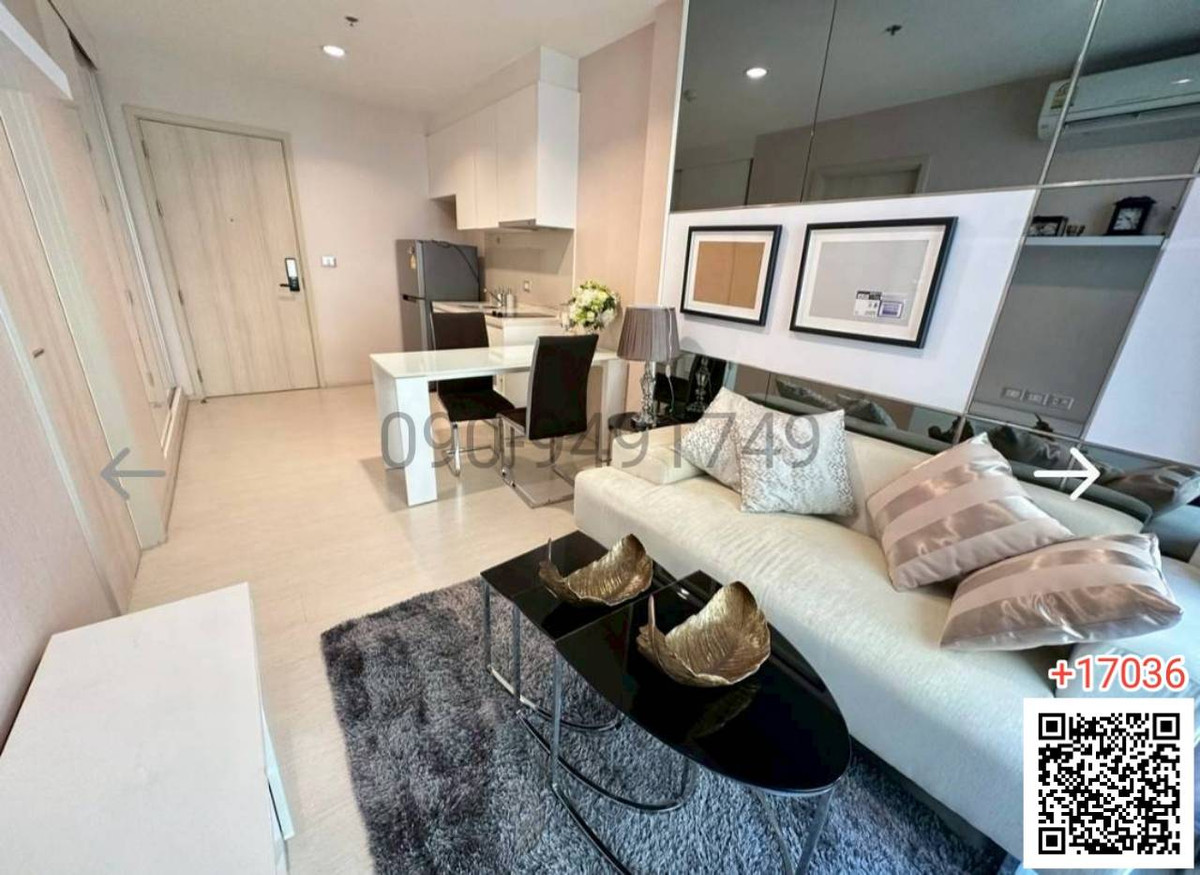 For RentCondoSukhumvit, Asoke, Thonglor : Condo for rent, Rhythm Sukhumvit 42, ready to move in.