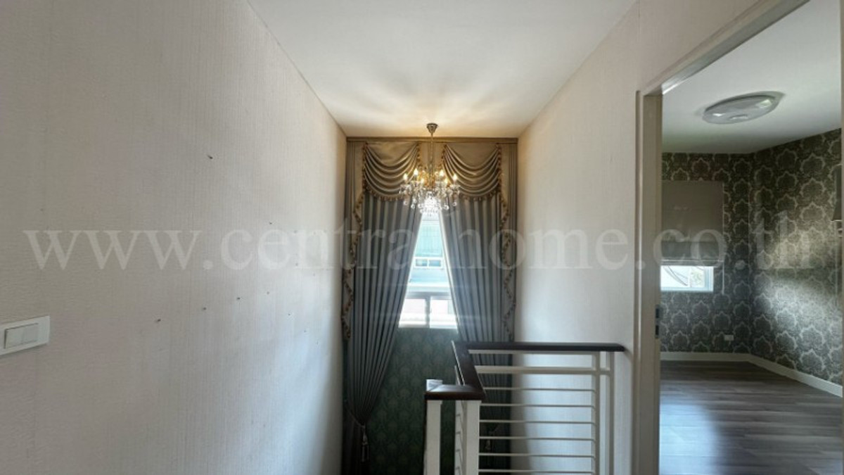 ขายบ้านปทุมธานี รังสิต ธรรมศาสตร์ : บ้านเดี่ยว ฮาบิเทีย บอนด์ ราชพฤกษ์ หลังมุม ต่อเติมครบ พร้อมอยู่