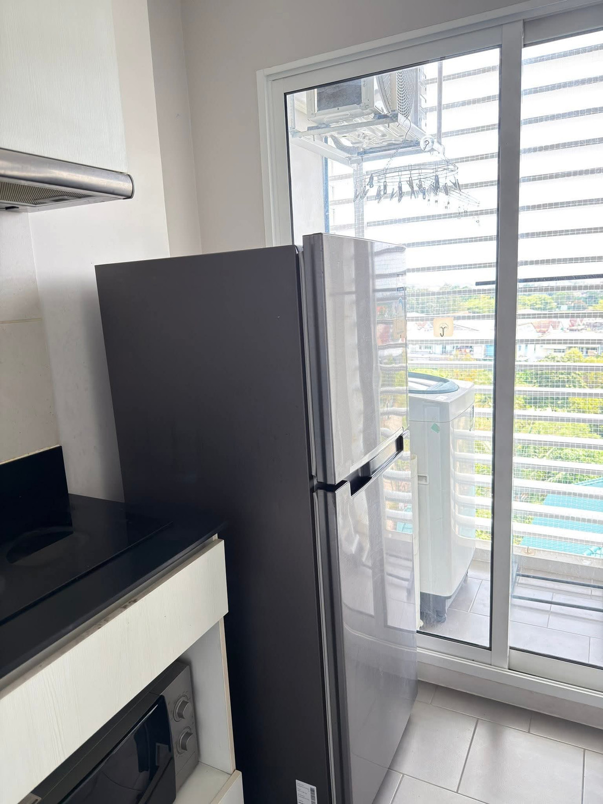 ให้เช่าคอนโดเกษตร นวมินทร์ ลาดปลาเค้า : ให้เช่าคอนโด U Kaset-Nawamin (ห้องมุม) เฟอร์ครบ พร้อมอยู่