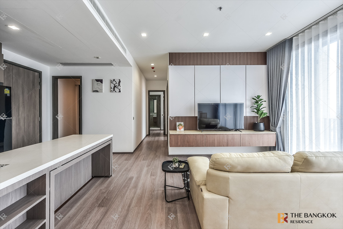 For RentCondoSathorn, Narathiwat : ✨ Big room, Rare Item! 2 bedrooms, 3 bathrooms, RHYTHM Charoenkrung Pavillion 🌆 Beautiful view, wide area 100 sq m., only 80,000/month 🔥By Bonnie 0658245701