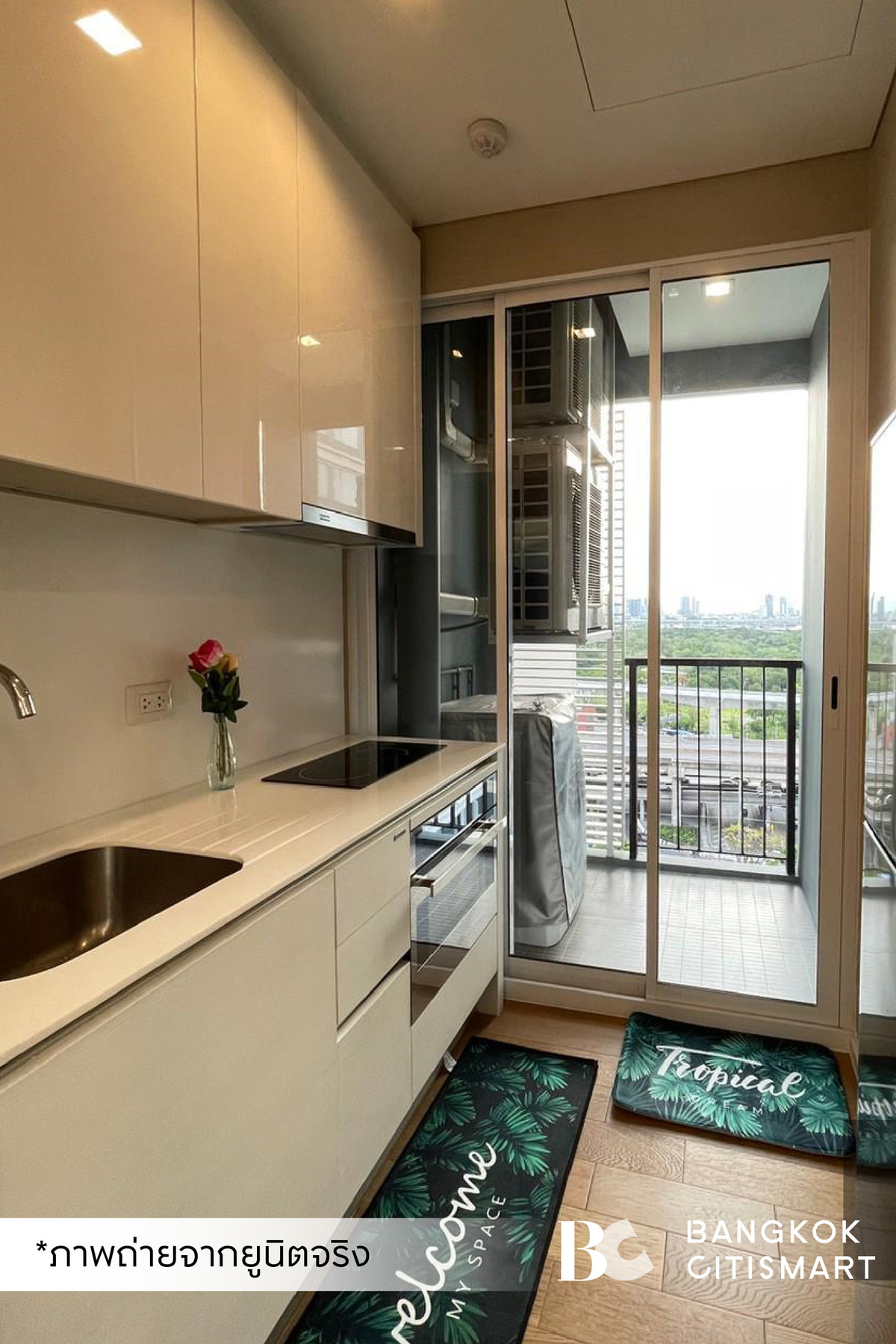 ให้เช่าคอนโดลาดพร้าว เซ็นทรัลลาดพร้าว : 🔥 พร้อมเข้าอยู่ The Saint Residences (1 ห้องนอน 31 sq.m.) ห้องแต่งครบ แปลนห้องดีมาก สนใจ : 095-370-1451 (Kate)