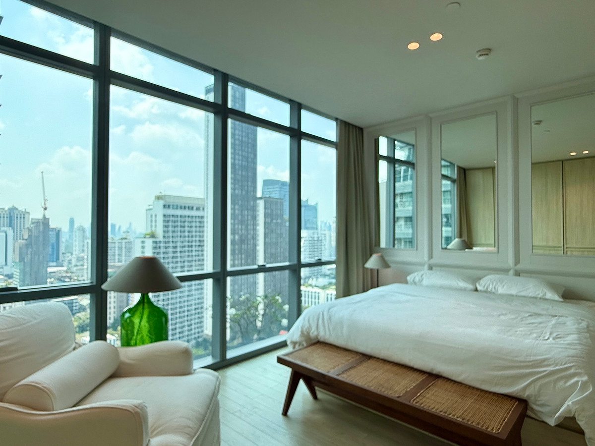 ให้เช่าคอนโดสุขุมวิท อโศก ทองหล่อ : คอนโด 2 ห้องนอนสไตล์โมเดิร์น ย่านอโศก สุขุมวิท กรุงเทพฯ ใกล้สถานี BTS และ MRT