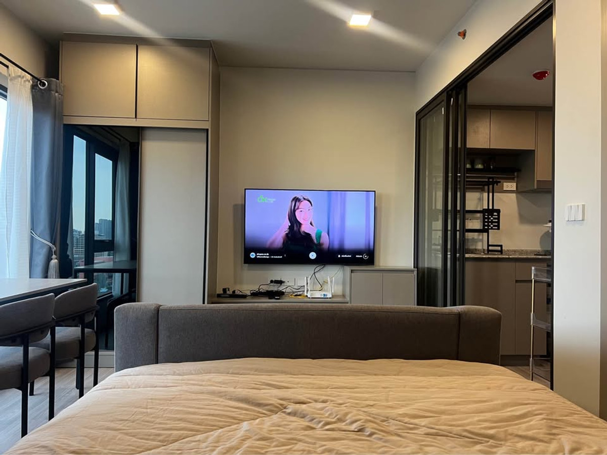 ให้เช่าคอนโดวงเวียนใหญ่ เจริญนคร : ⭐️ Quintara MHy'Den Pho Nimit ⭐️ห้อง 24 ตร.ม. เฟอร์นิเจอร์ครบ ตกแต่งสวยพร้อมอยู่