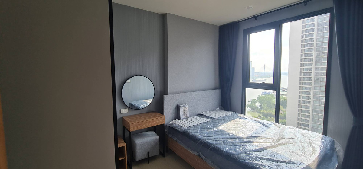 ให้เช่าคอนโดราษฎร์บูรณะ สุขสวัสดิ์ : ฺBest Deal!  2 Bed วิวแม่น้ำทุกมุม 🌊ห้องใหม่แกะกล่อง ชั้น 14 