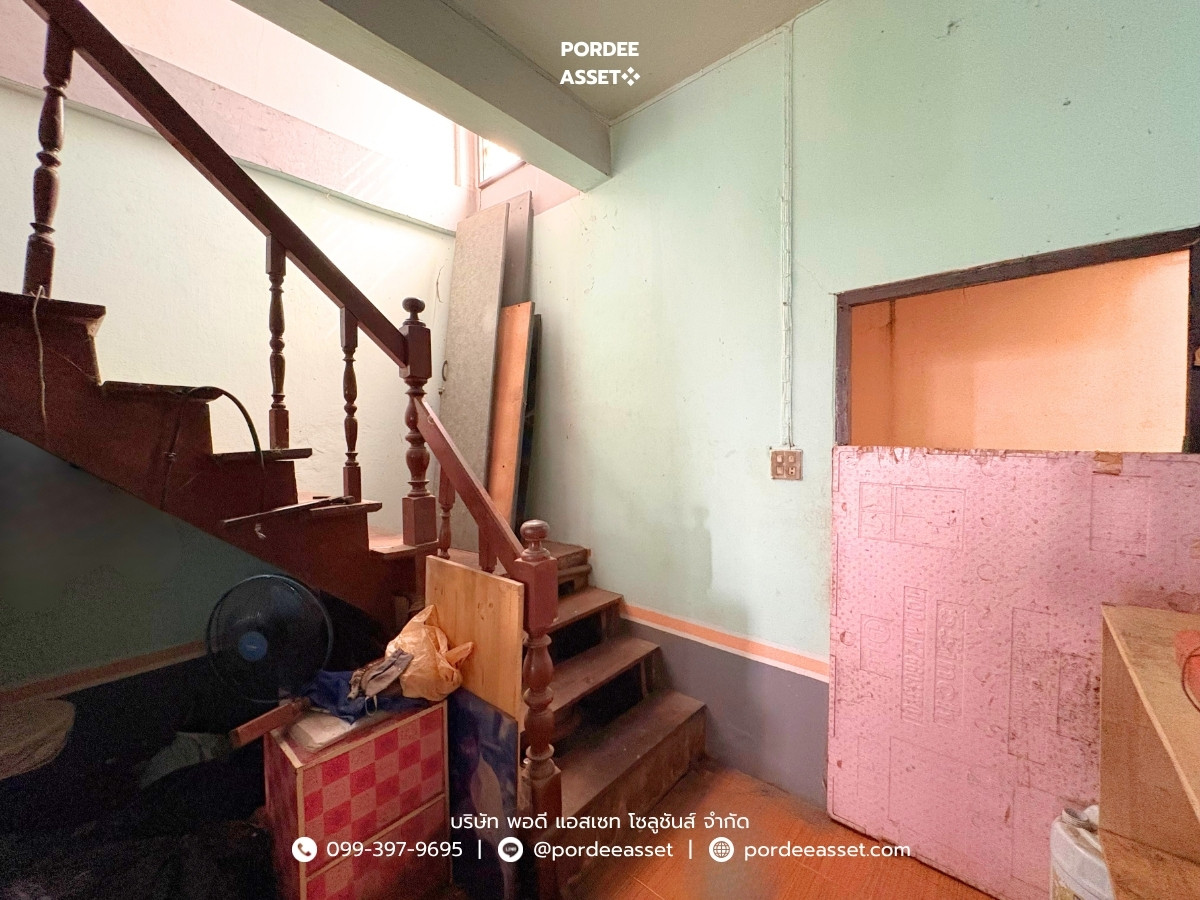 For SaleTownhomeRama5, Ratchapruek, Bangkruai : sell!! 2-story townhouse, Samrej Ville 1 Village, Bang Kruai (size 26 sq m, sold as is, has space on the side) near Kanchanaphisek Road, Bang Kruai, Nonthaburi: Samrej Ville 1