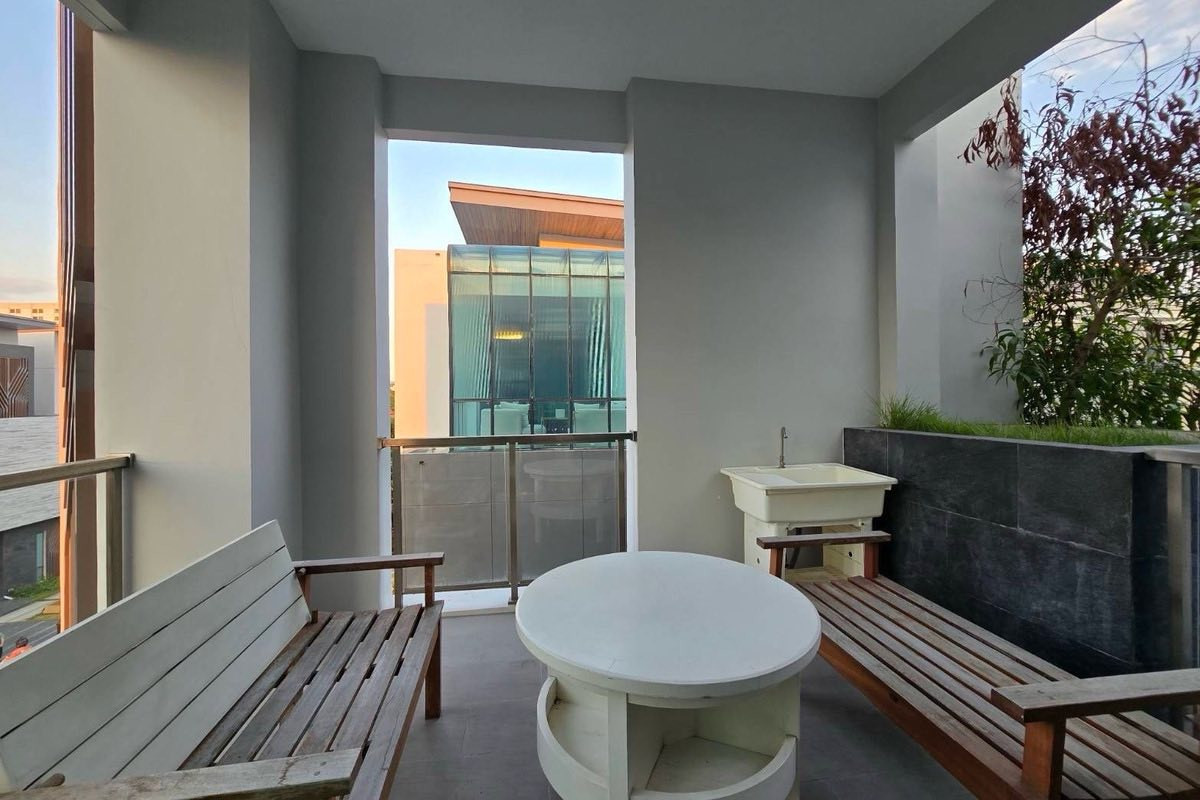 ให้เช่าบ้านพัฒนาการ ศรีนครินทร์ : ให้เช่า บ้าน The Gentry พัฒนาการ 2 เนื้อที่ 70 ตร.วา พื้นที่ใช้สอย 440 ตร.ม. 4 ห้องนอน 5 ห้องน้ำ 3 ที่จอดรถ