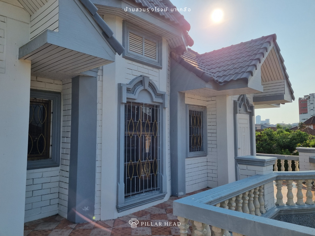 ขายบ้านพัทยา บางแสน ชลบุรี สัตหีบ : ขายด่วน! บ้านเดี่ยว 2 ชั้น ในโครงการบ้านสวนรุ่งโรจน์ นาเกลือ