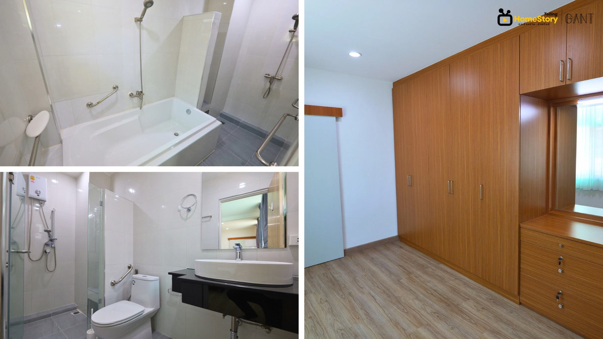 For SaleTownhomeRama3 (Riverside),Satupadit : 3-Story Townhome, 2 Units, Ready to Move In, City Center, Arunphat Village, Rama 3 (Gant-344)