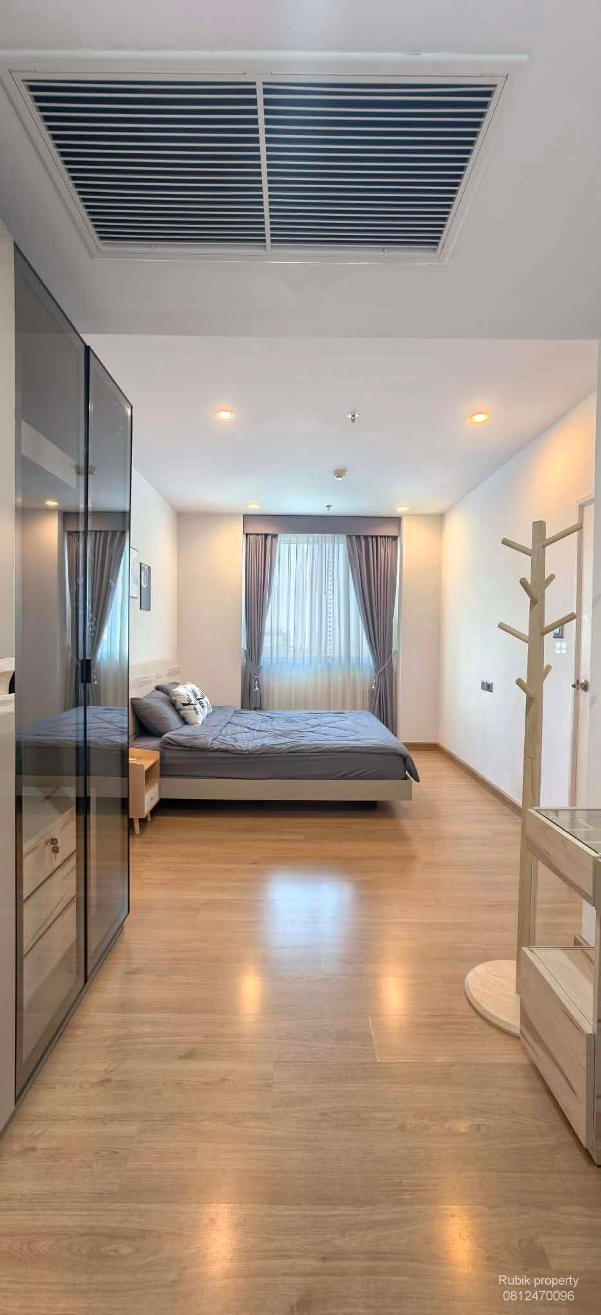 For RentCondoRama9, Petchburi, RCA : 🏙 For rent Supalai Wellington 1 RB1852 Condo, good atmosphere. Feels like being at home in the heart of Ratchada, near MRT Cultural Center 🚆✨