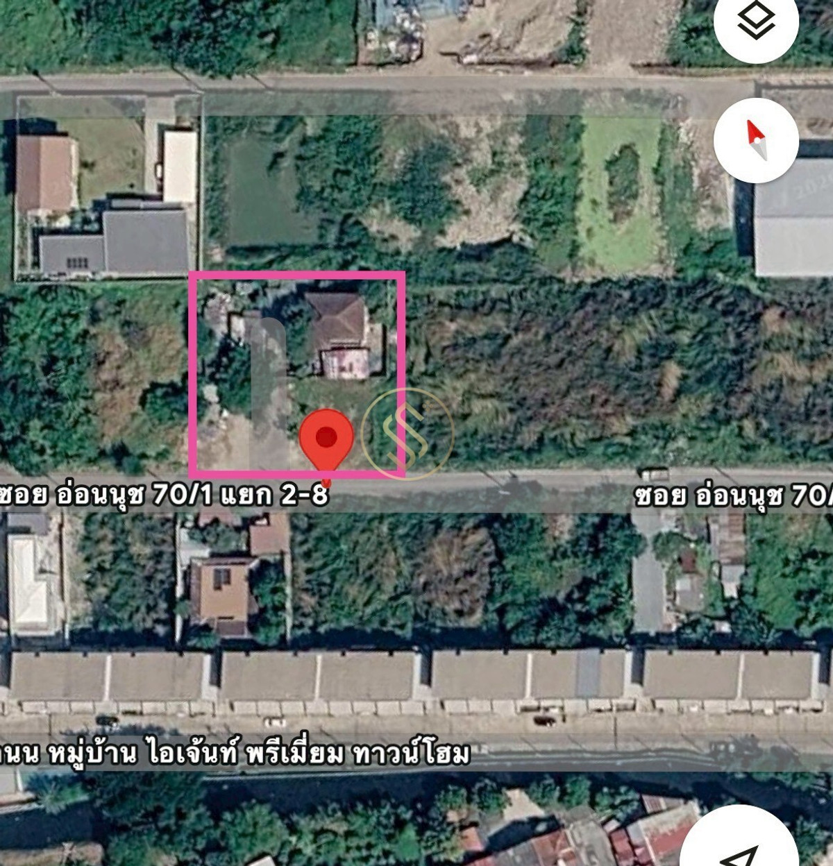 ขายที่ดินพัฒนาการ ศรีนครินทร์ : ขายด่วน! ที่ดินถมแล้วแปลงสวย ซอยพัฒนาการ 99 แขวงประเวศ หรือ อ่อนนุช 70/1 แยก2-8  ขนาด 380 ตารางวา เข้าซอยเพียง 500 เมตร 60,000 บาท/ตรว