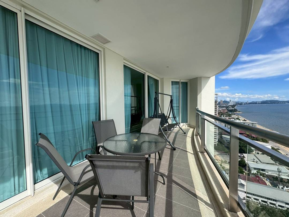 ให้เช่าคอนโดพัทยา บางแสน ชลบุรี สัตหีบ : ให้เช่า คอนโดหรู 3 ห้องนอน ขนาด 217 ตารางเมตร วิวทะเลจอมเทียน