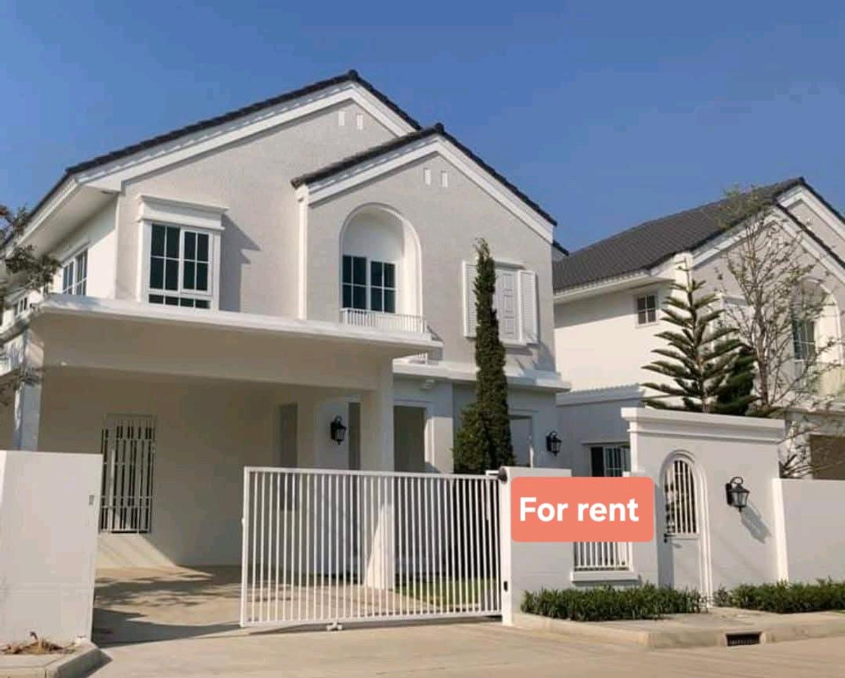 For RentHouseBangna, Bearing, Lasalle : 🔥🔥 House for Rent Chaiyapruek Bangna KM.15 🔥🔥 Nearby Mega bangna
