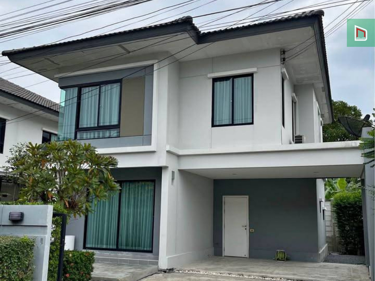 For SaleHouseNonthaburi, Bang Yai, Bangbuathong : บ้านเดี่ยว ดีไลท์ รัตนาธิเบศร์-ท่าอิฐ 50.4 ตร.ว. เพียง 3.9 ล้าน! 3 นอน 2 น้ำ หน้าบ้านทิศเหนือเย็นสบาย พื้นที่ใช้สอย 150 ตร.ม. ทำเลดีใกล้ MRT สายสีม่วง 