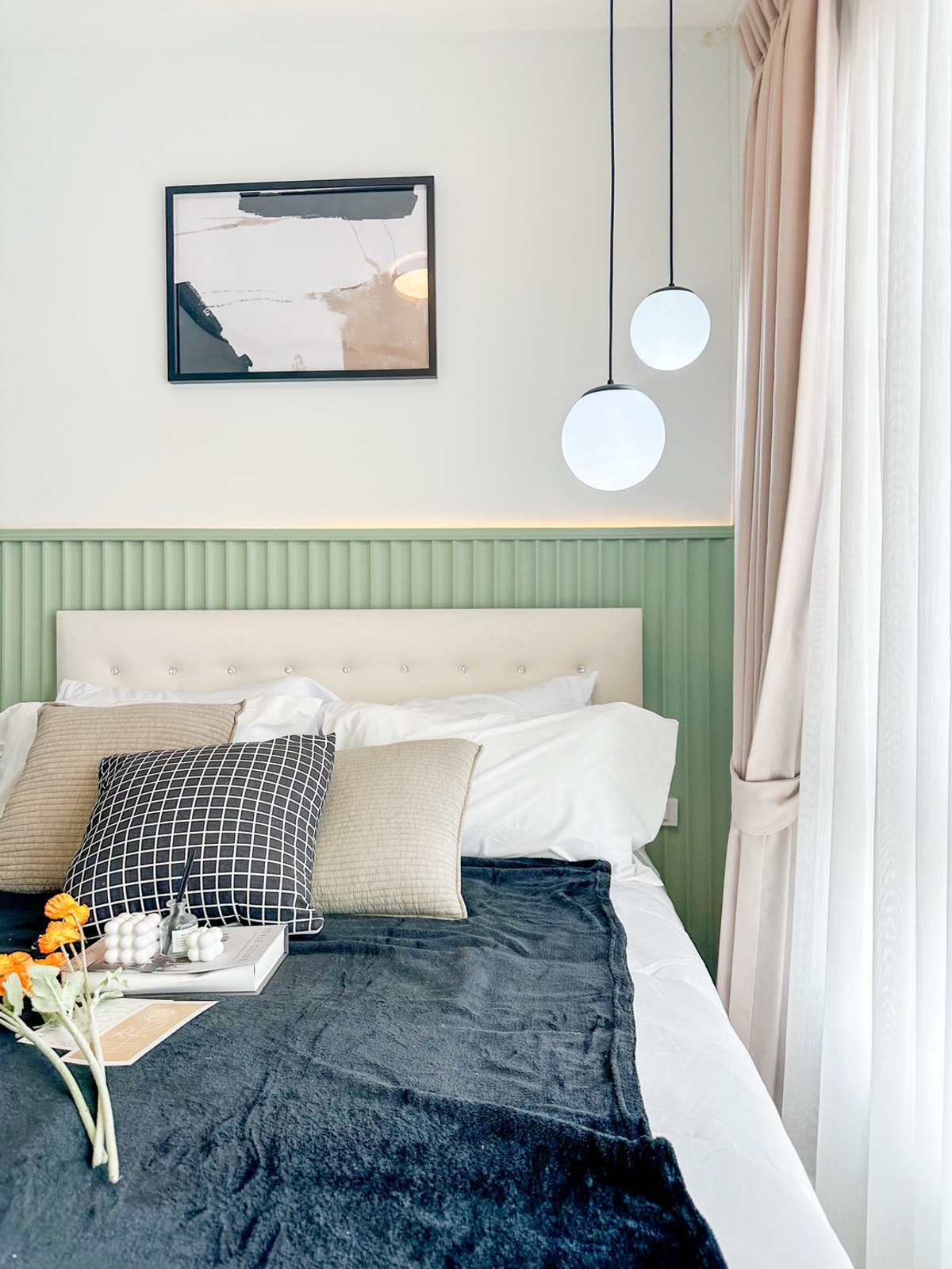 ขายคอนโดโชคชัย4 ลาดพร้าว71 : 🔥 The Tree ลาดพร้าว-วังหิน แต่งใหม่กริ๊บ✨ ชั้น 8 วิวโล่ง ลมดี อยู่แล้วรวย ตกแต่งเสร็จ 🧳 หิ้วกระเป๋ามาเลย