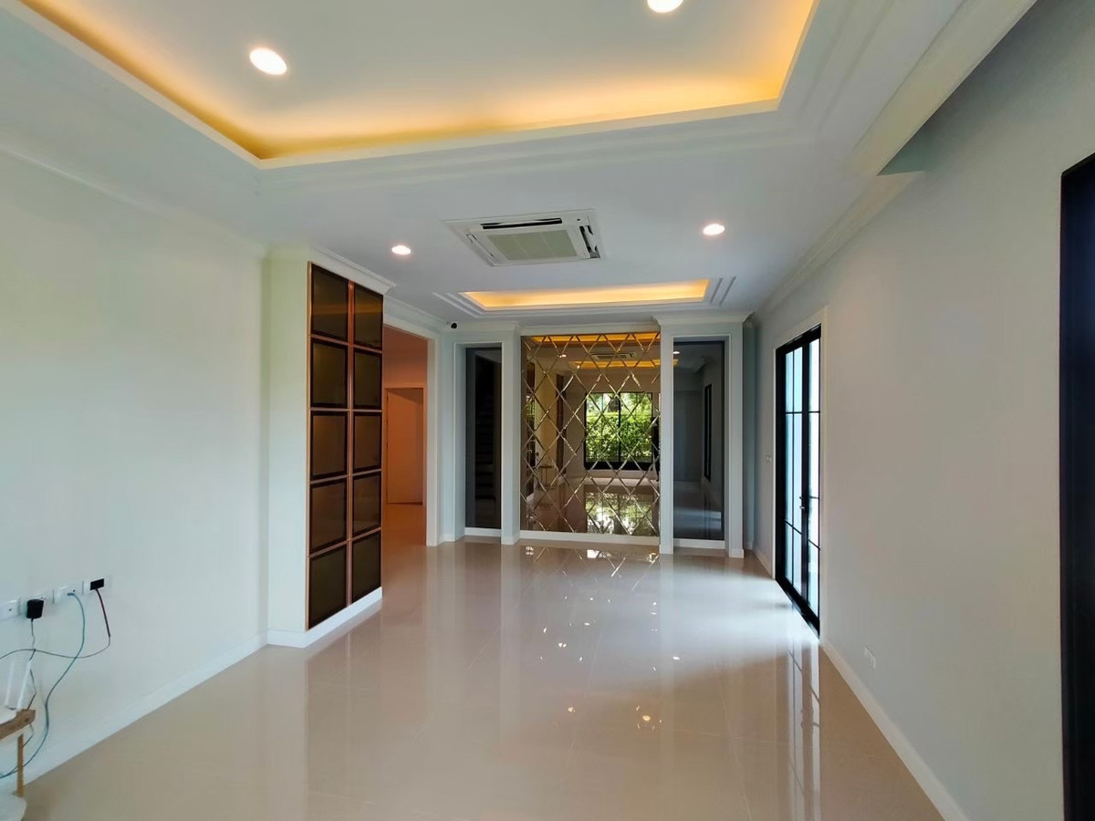 ขายบ้านแจ้งวัฒนะ เมืองทอง : ขายบ้านเดี่ยว บ้านใหม่ เศรษฐสิริ แจ้งวัฒนะ-ประชาชื่น 2 หลังมุม ทิศใต้