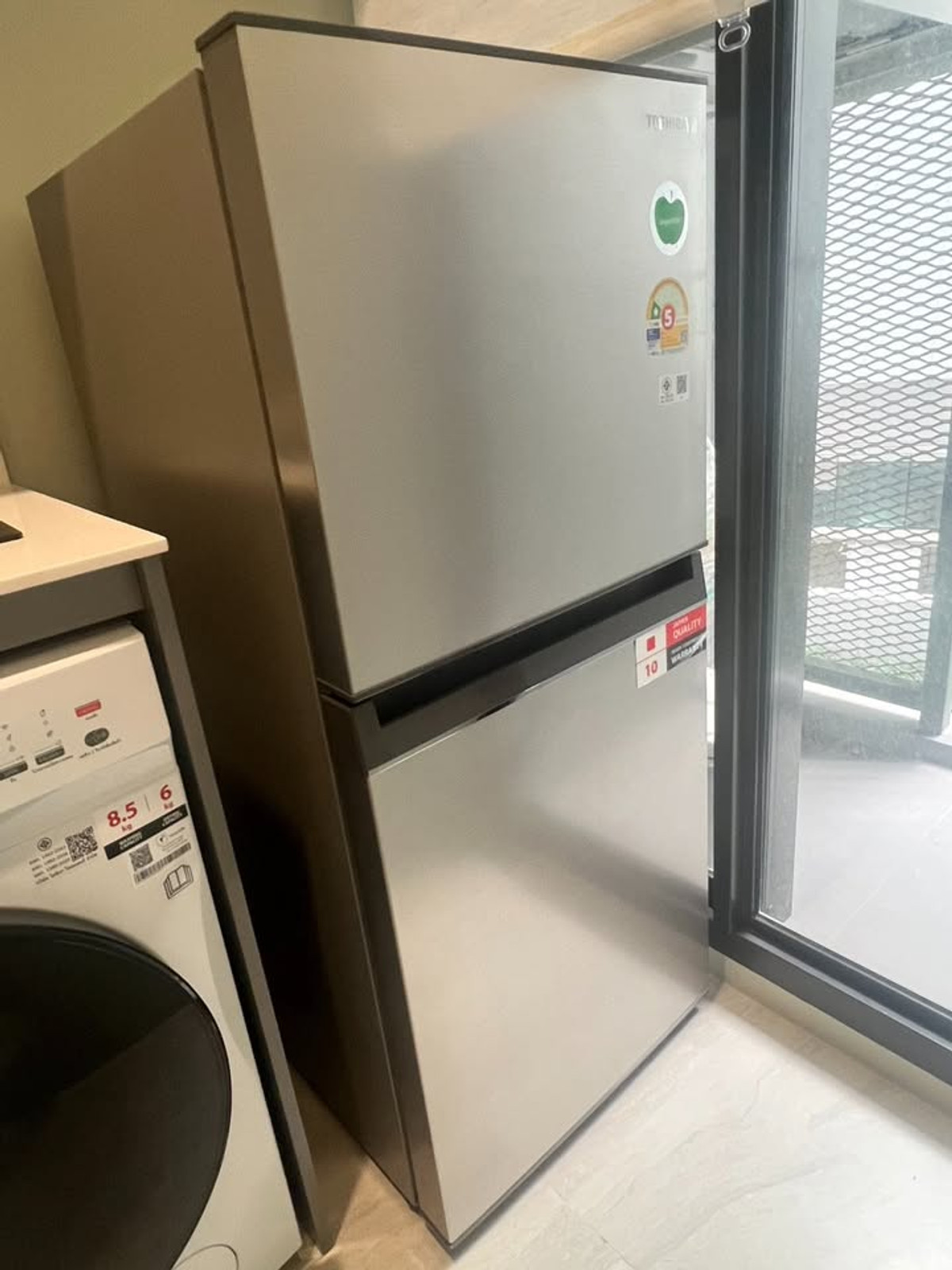 For RentCondoOnnut, Udomsuk : ✨🌿 Brand new room, fully furnished, near BTS Punnawithi, only 400 m. | Skyrise Avenue Sukhumvit 64/2 🚆💖