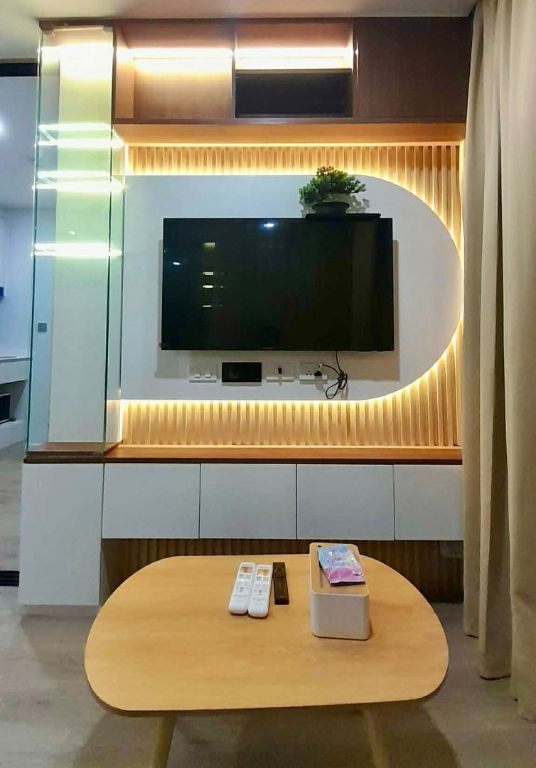 ให้เช่าคอนโดรัชดา ห้วยขวาง : 🔥ให้เช่าด่วน🔥 Ivory Ratchada 32 ห้องมุม วิวเมืองสวย ใกล้ MRT ลาดพร้าว มีรถรับส่ง