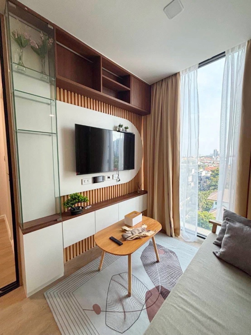 ให้เช่าคอนโดรัชดา ห้วยขวาง : 🔥ให้เช่าด่วน🔥 Ivory Ratchada 32 ห้องมุม วิวเมืองสวย ใกล้ MRT ลาดพร้าว มีรถรับส่ง