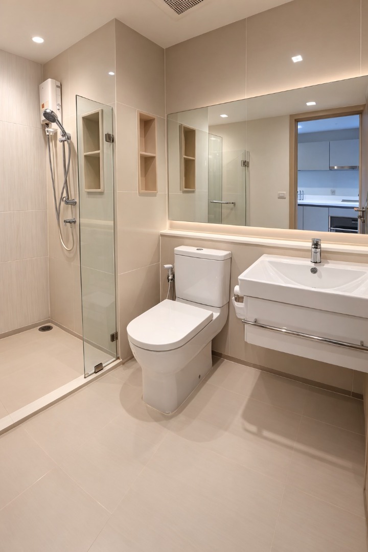 For RentCondoRama9, Petchburi, RCA : 🔥For Rent Now🔥 Life Asoke Rama 9, High Floor (32nd floor), Unobstructed View, Close to MRT Rama 9 (Only 300 m).