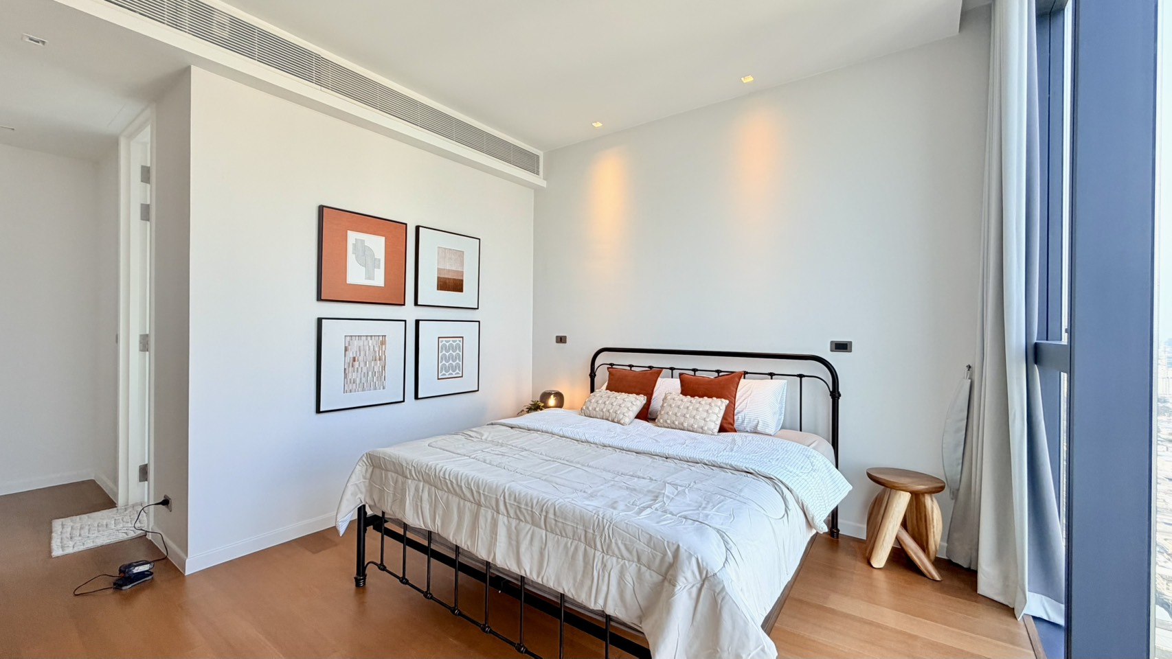 For RentCondoRama3 (Riverside),Satupadit : 🔥For Rent Now🔥✨ Canapaya Residences Penthouse Feel! Panoramic Chao Phraya River View, High Floor (45th) | Rare Large Unit, Near Sathorn