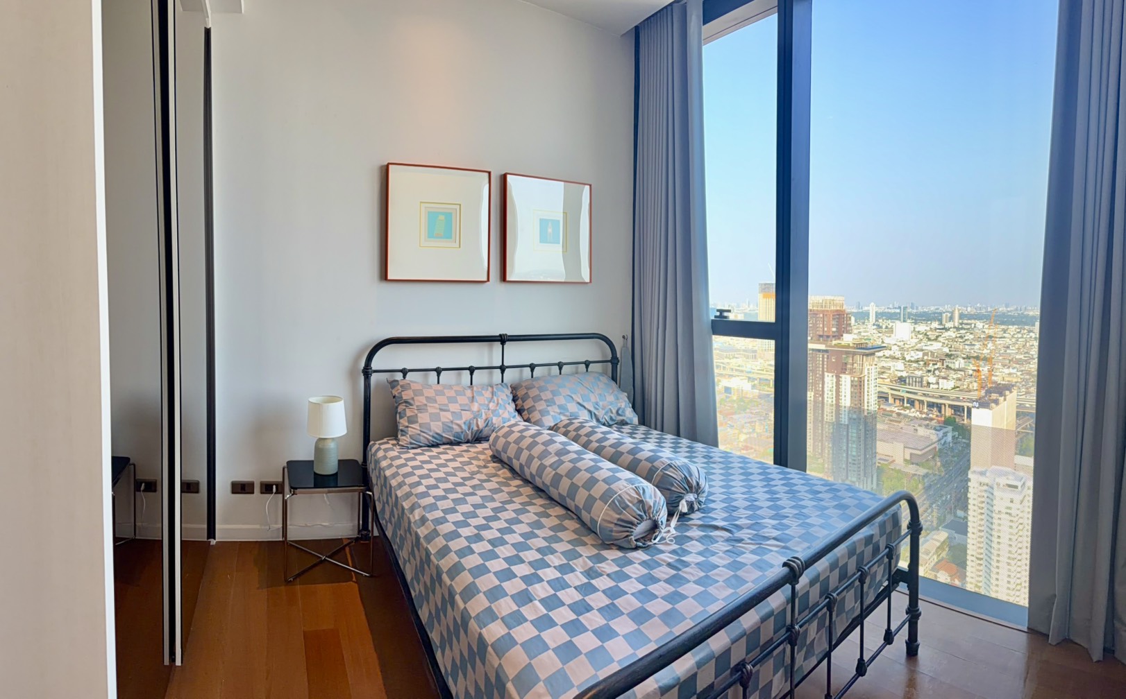 For RentCondoRama3 (Riverside),Satupadit : 🔥For Rent Now🔥✨ Canapaya Residences Penthouse Feel! Panoramic Chao Phraya River View, High Floor (45th) | Rare Large Unit, Near Sathorn