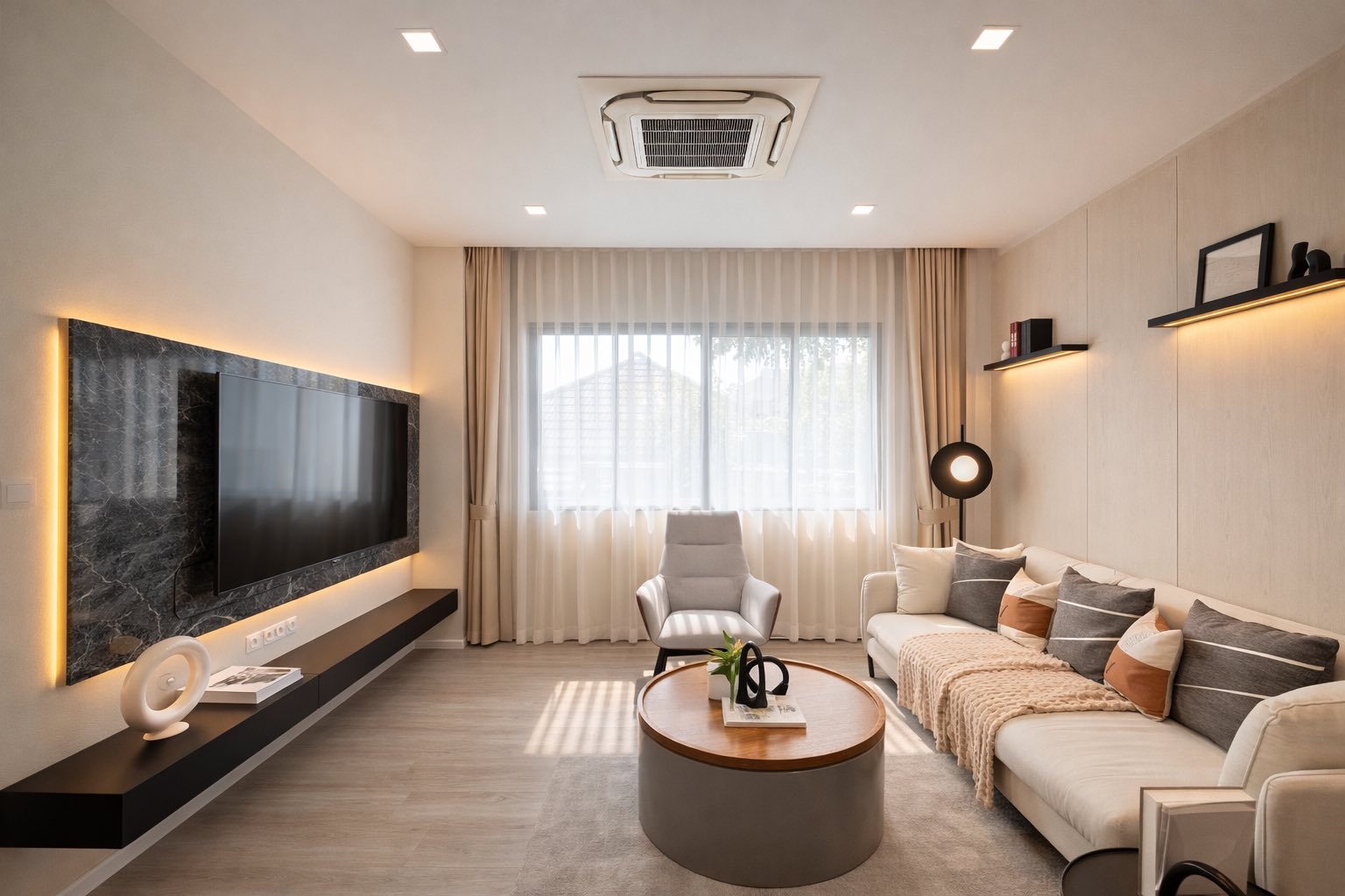 ขายบ้านมีนบุรี-ร่มเกล้า : 🔥ขายด่วน+🔥อาร์ทีค รามคำแหง ใกล้สถานีรถไฟฟ้าสายสีส้ม เฟอร์นิเจอร์ครบ พร้อมเข้าอยู่