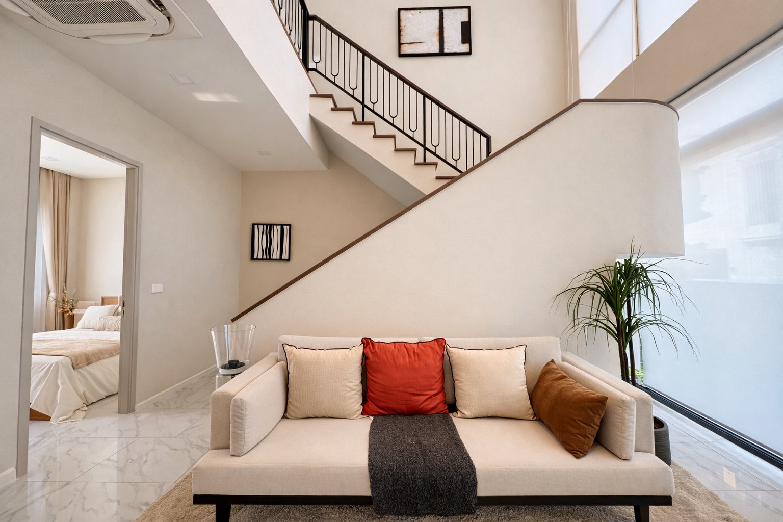 ขายบ้านมีนบุรี-ร่มเกล้า : 🔥ขายด่วน+🔥อาร์ทีค รามคำแหง ใกล้สถานีรถไฟฟ้าสายสีส้ม เฟอร์นิเจอร์ครบ พร้อมเข้าอยู่