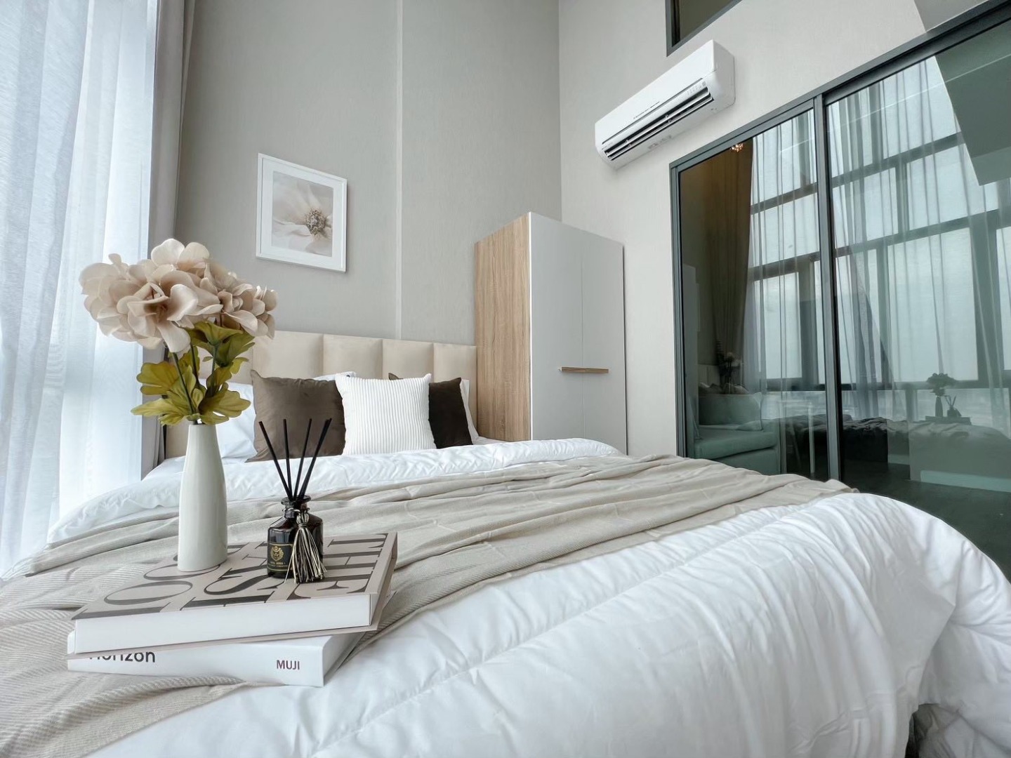 For RentCondoBang Sue, Wong Sawang, Tao Pun : 🔥For Rent Now🔥 Metro Sky Prachachuen | Duplex Condo, 2 Bedrooms, City View, Ready to Move In.