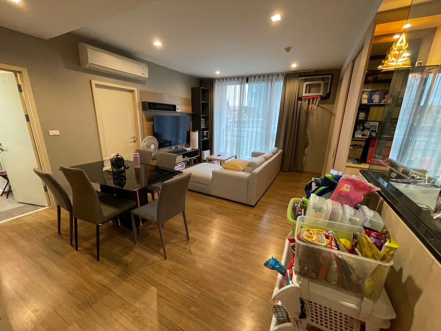 ขายคอนโดอ่อนนุช อุดมสุข : 🔥ขายด่วน+🔥ฮาสุ เฮ้าส์ ใกล้สถานีรถไฟฟ้า BTS อ่อนนุช เฟอร์นิเจอร์ครบ พร้อมเข้าอยู่