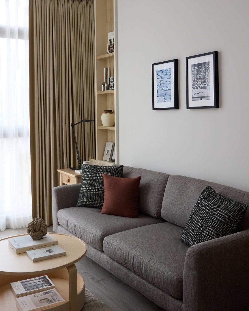 For RentCondoSukhumvit, Asoke, Thonglor : 🔥 Rhythm Ekkamai Estate: Beautiful room, unobstructed south-facing view, fully furnished, near Donki & Thonglor, ready to move in.