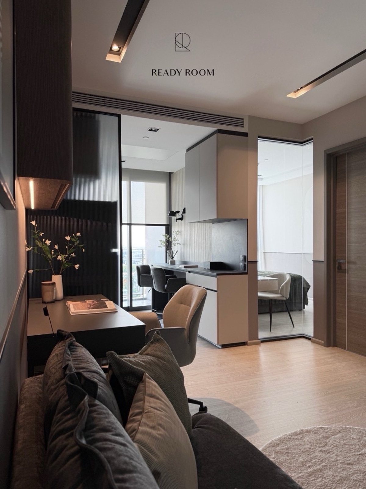 For RentCondoSukhumvit, Asoke, Thonglor : For rent 🔥🔥 The Room Sukhumvit 38 • Brand new room 1 🛌 1 🛁 45 sq m. Make an appointment to view the room 065-6956939 (Luk Raisin)