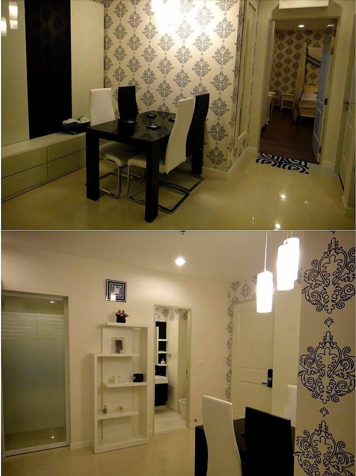 ให้เช่าคอนโดวงเวียนใหญ่ เจริญนคร : OMG559  [ คิวเฮ้าส์ คอนโด สาทร ]  BTS กรุงธนบุรี / 2 ห้องนอนใหญ่  เช่าถูก  6 เมษา 69